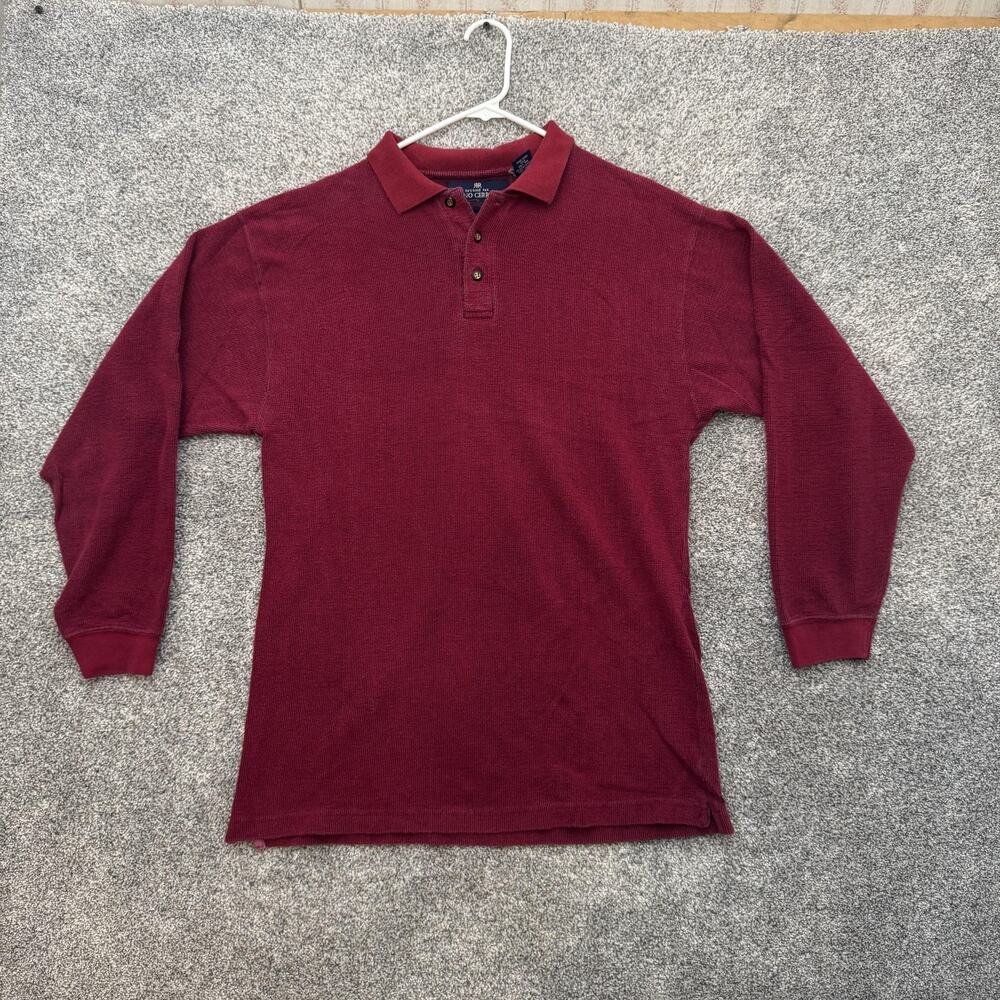 Nino Cerruti Sport Sweater Mens Medium Long Sleeve Pullover Classic Casual Polo